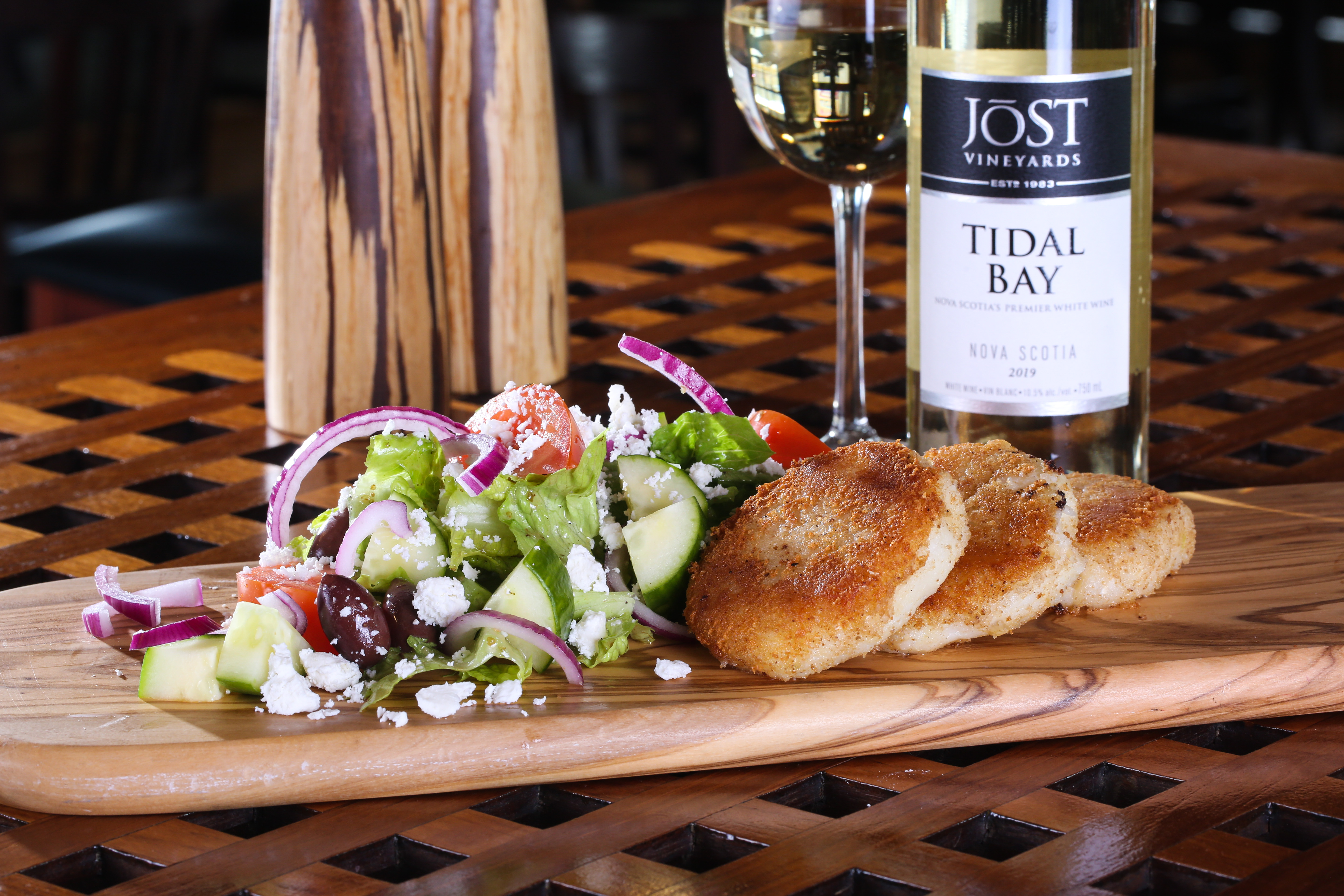 Arranged Food and Objects