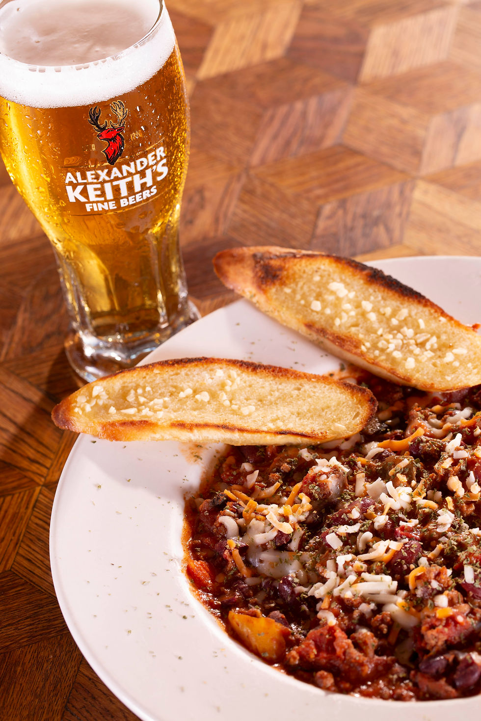 Arranged Food and Objects