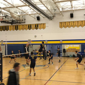 Lasers vs. General Amherst  [Senior Boys Volleyball]: October 25, 2018