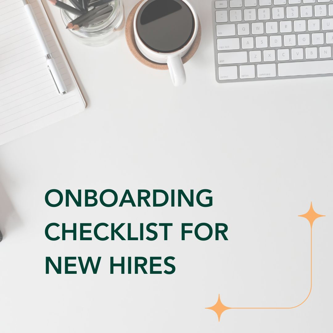 New Hire Onboarding Checklist