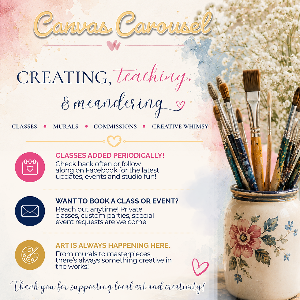 Canvas Carousel Evergreen