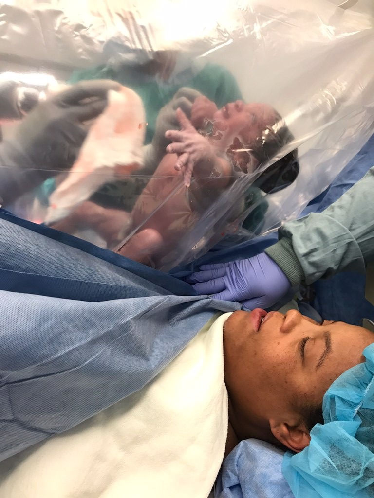 Seeing Baby for the First Time