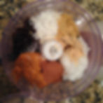 Ingredients in food processor