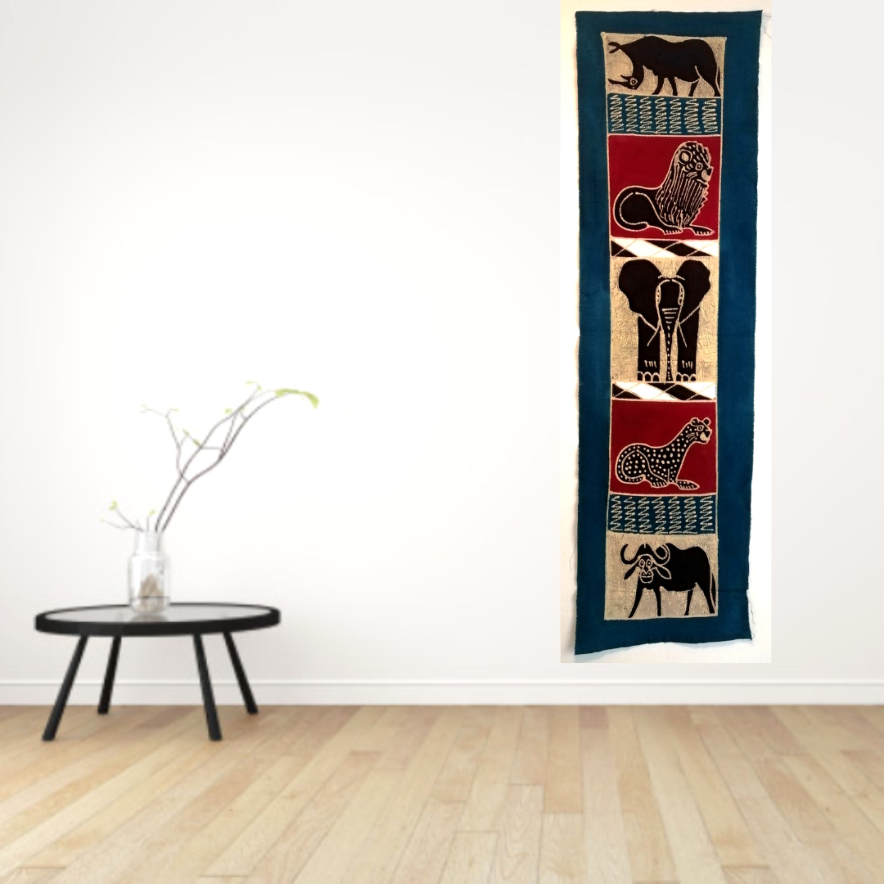 Batik made of Cotton -  1.57 m X 0.45 m