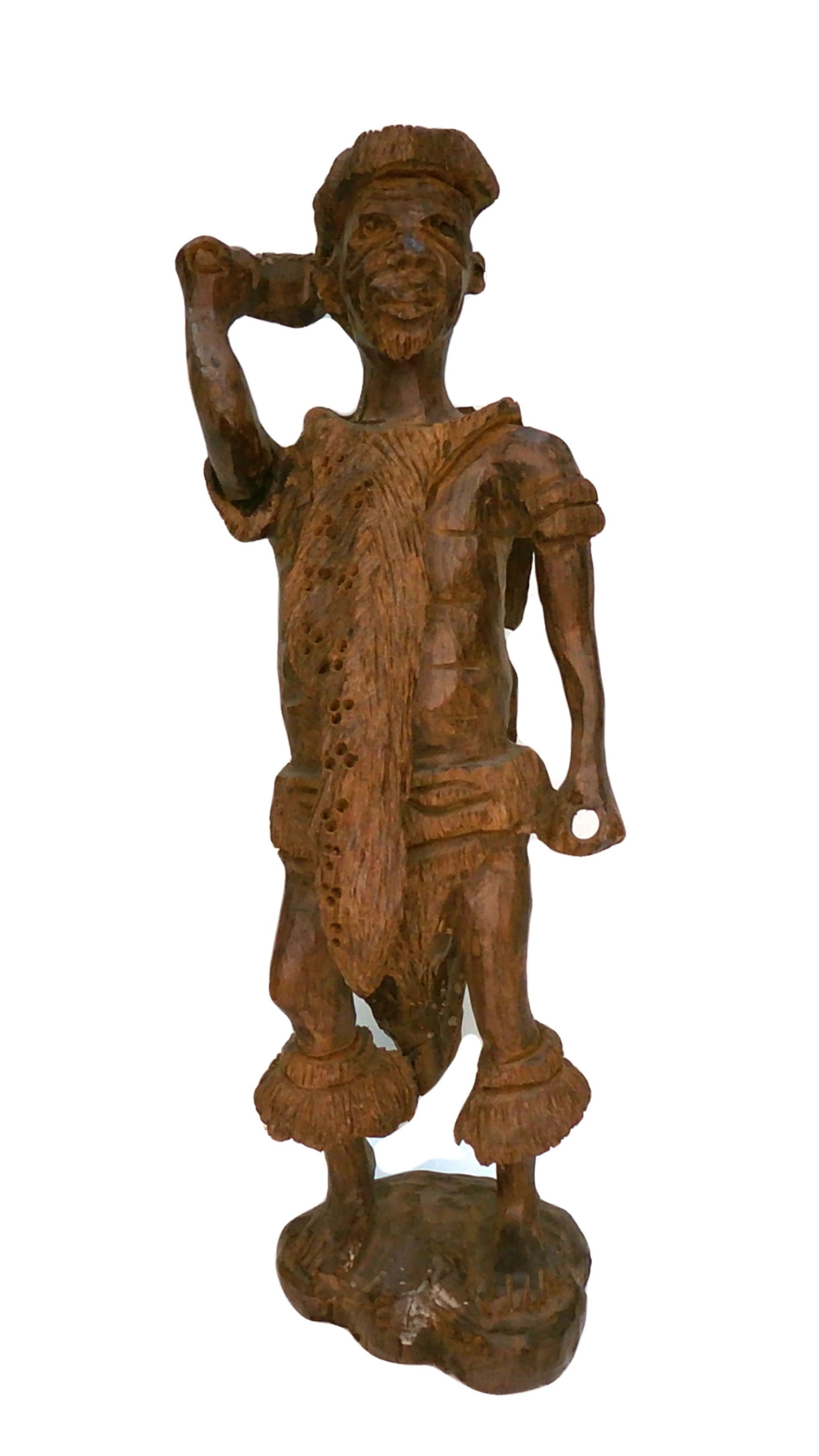 N'anga (African Traditional Healer) - 34.2 cm x 11 cm x 8.5 cm