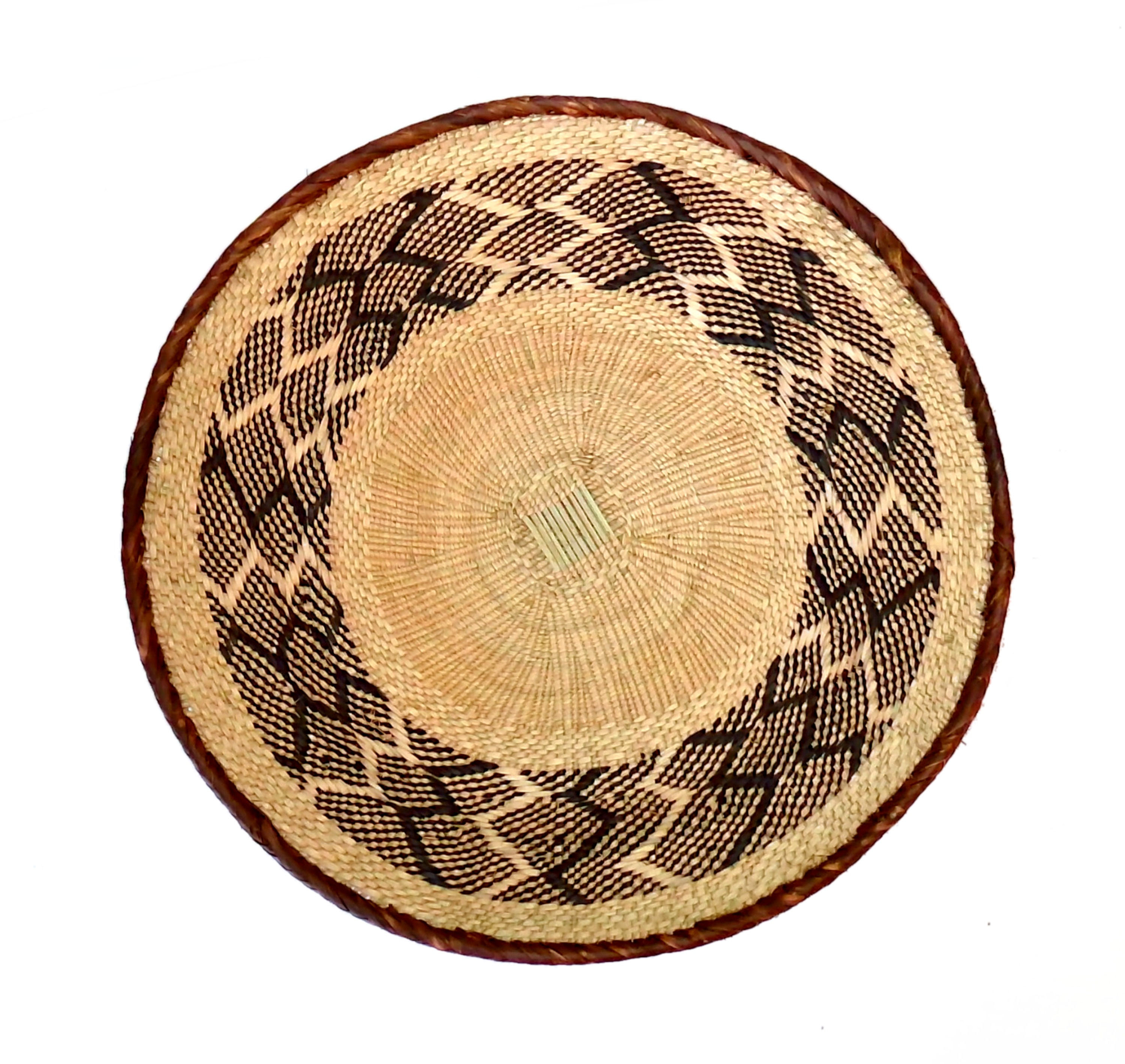 Handmade Tsanga Basket  -  39 cm X 9 cm