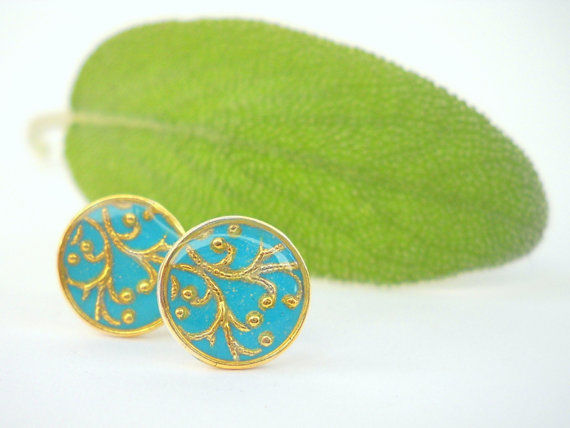 תמונה ממוזערת: Silver blue earrings