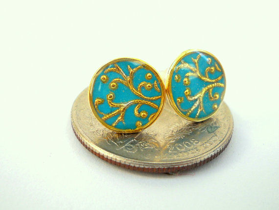 תמונה ממוזערת: Silver blue earrings