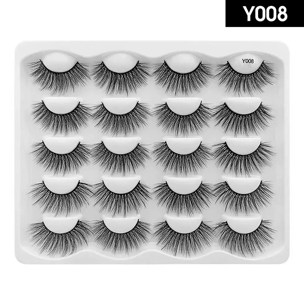 Thumbnail: 3D Mink False Eyelashes | Makeup Bag | Eyeliner | Mascara
