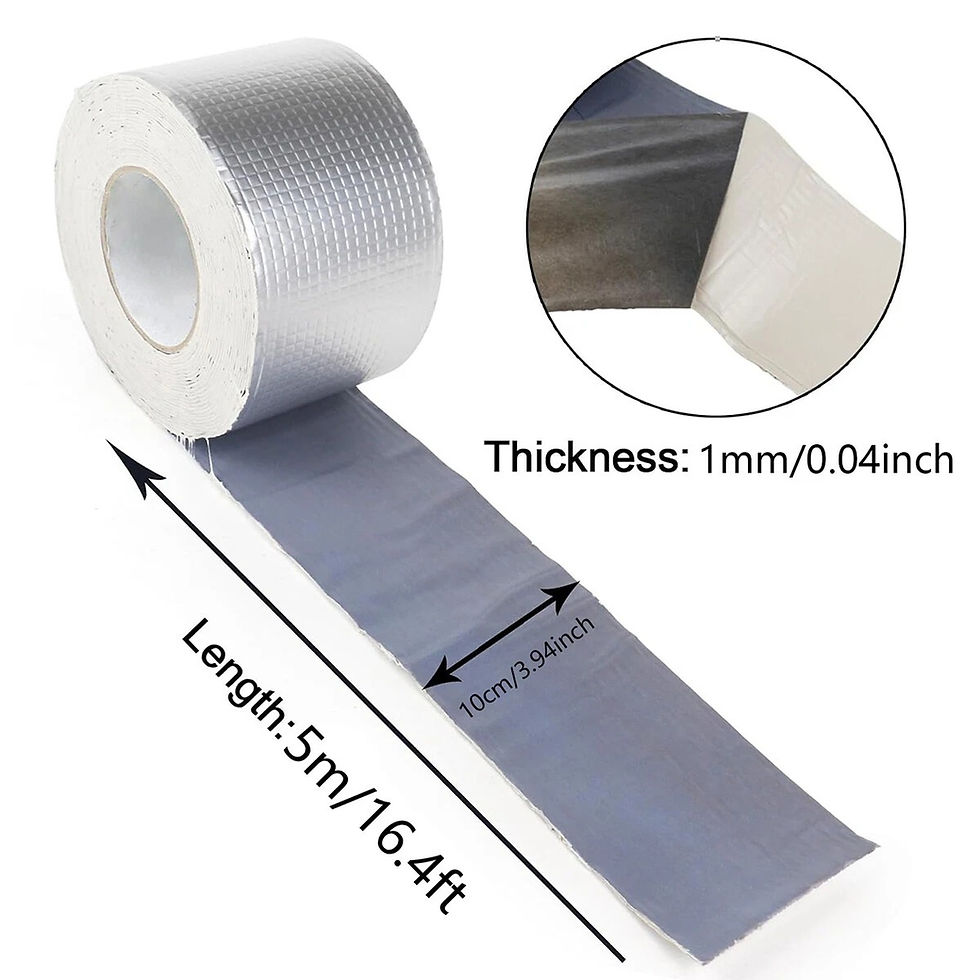 Thumbnail: Butyl Aluminium Repair Tape Tools | Socket Set | Clamps | Tool Kit