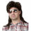 Thumbnail: Mullet Wig Hair Costume Party Dress Up 70s 80s Aussie Bogan Rock - Golden Blonde