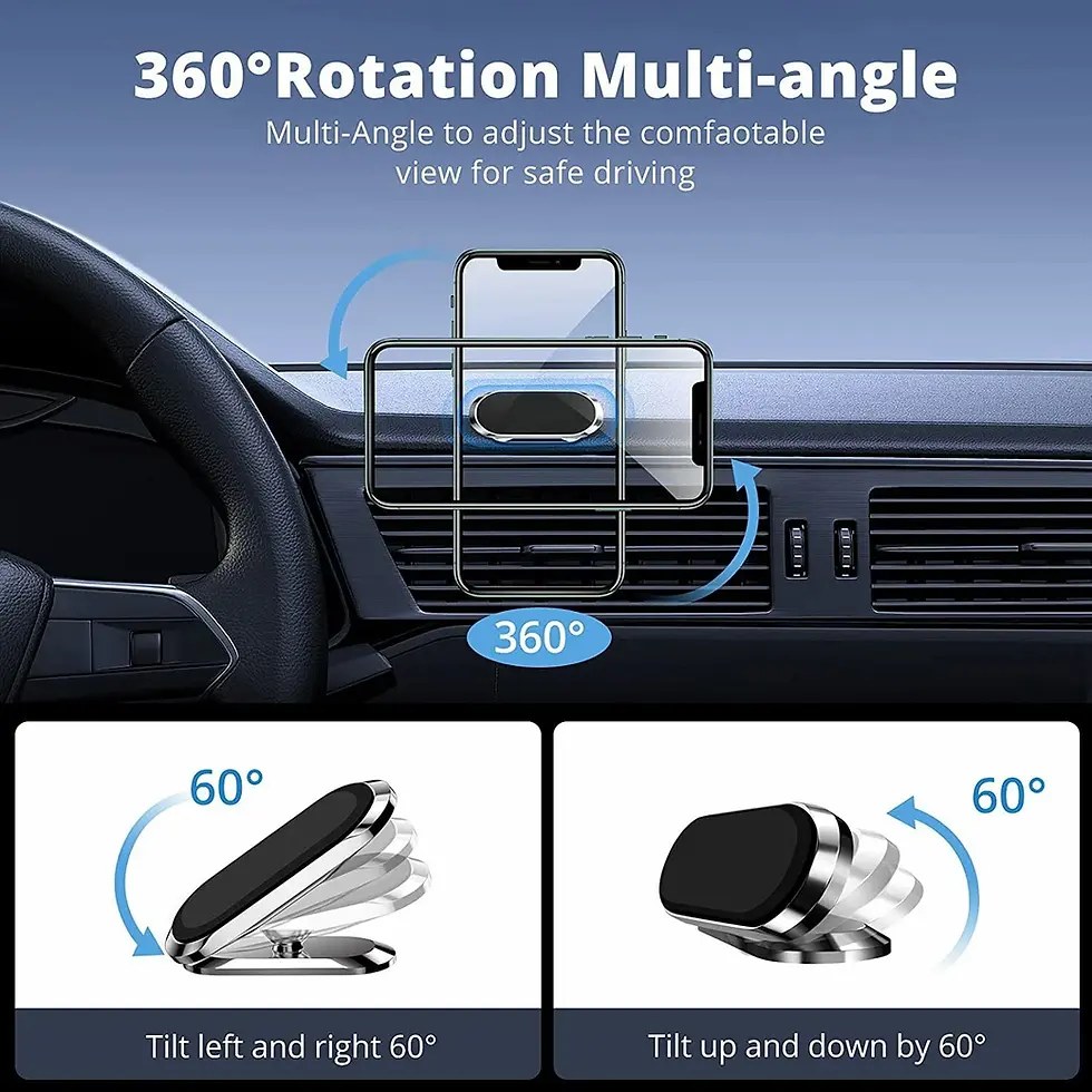 Thumbnail: Magnetic Car Phone Dashboard Mount Car Led Lights | Car Bin | Car Cup Holder