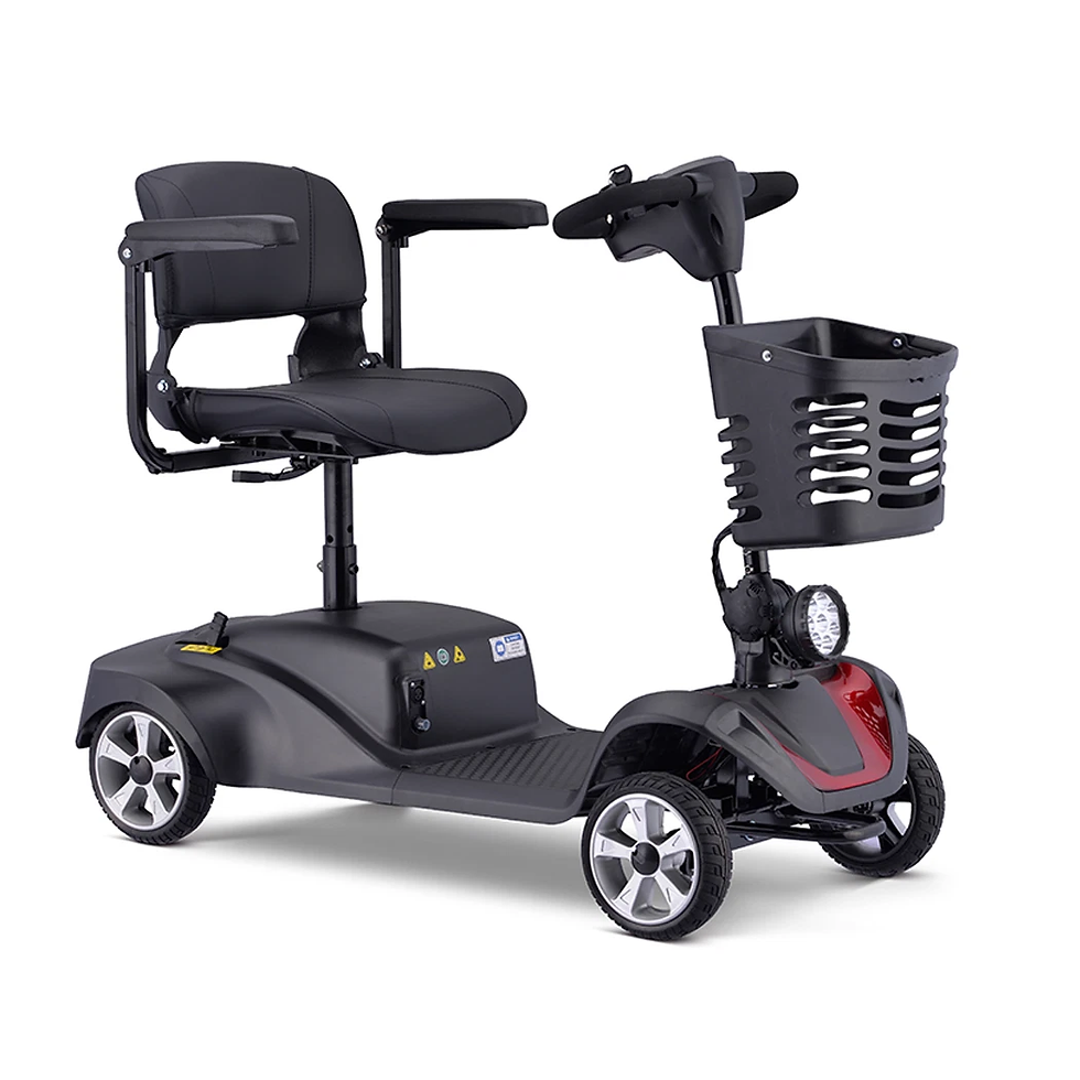 Thumbnail: Portable Folding Electric Scooter Mobility Walker | Walking Frame | Wheelie Walker