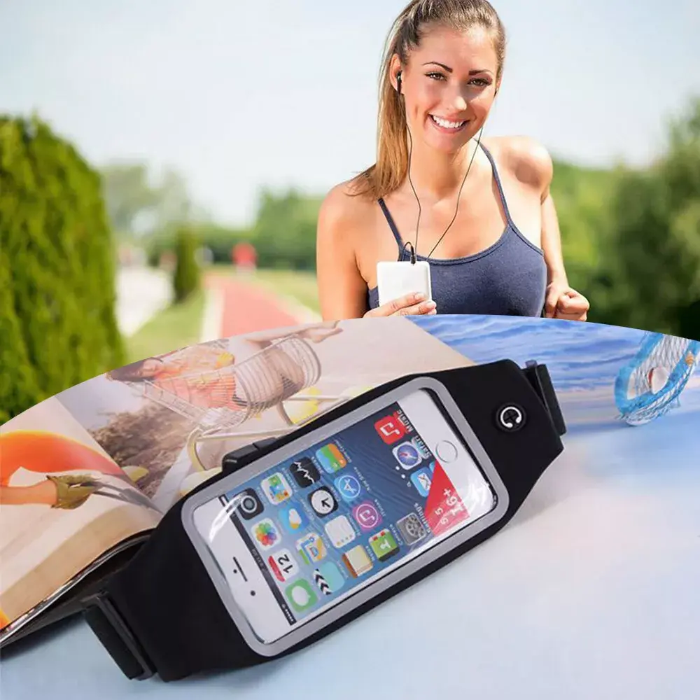 Running Waist Belt Bag | Gym Ball | Thick Yoga Mat | Exercise Mat | Gym Gloves