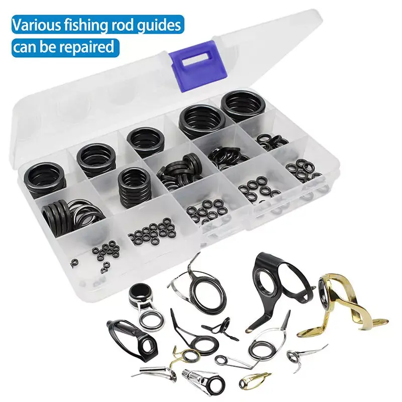 Thumbnail: Ceramic Fishing Rod Guide Repair Kit Bait Shop Near me | Fishing Lures