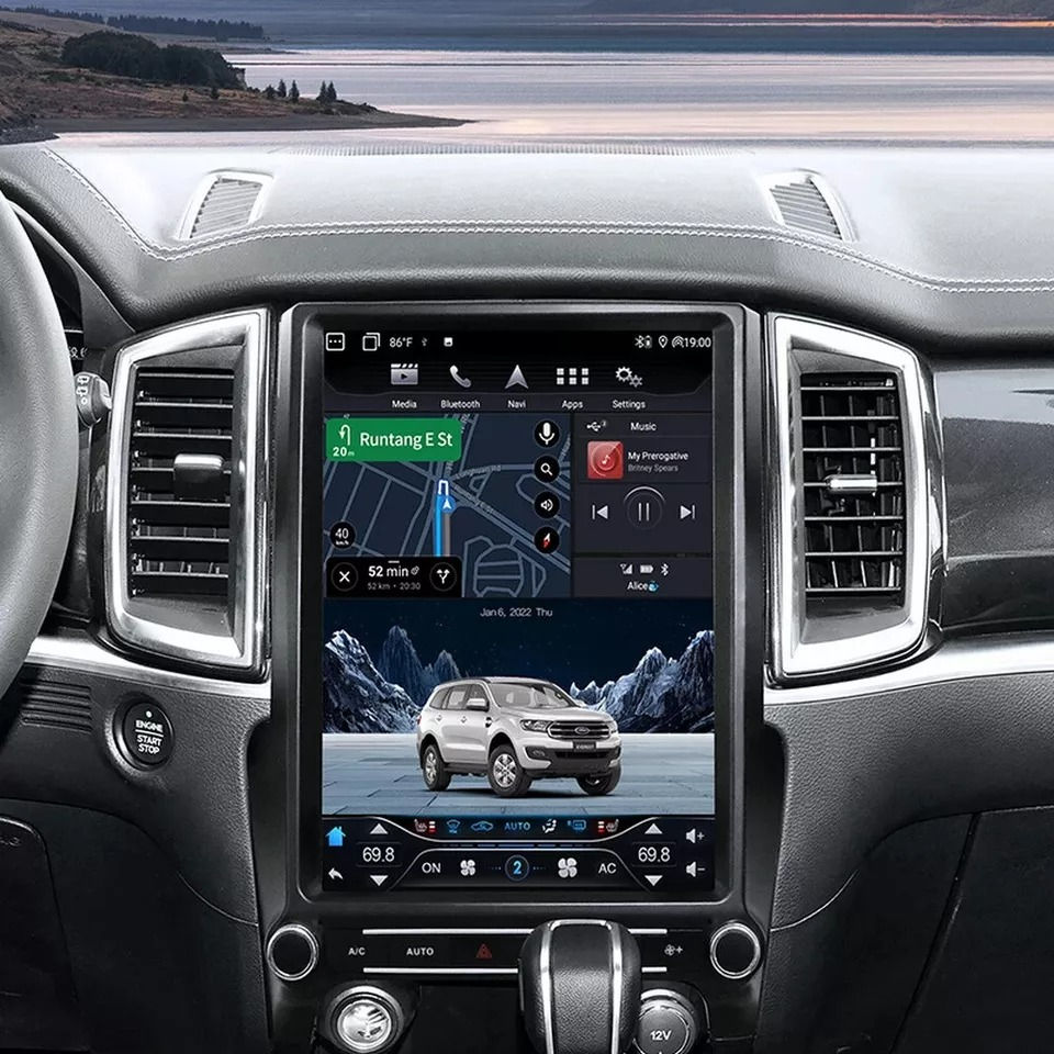 Thumbnail: Android Car Stereo for Ford | Car Led Lights | Car Bin | Car Cup Holder