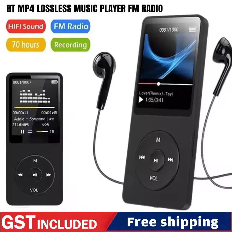 Thumbnail: Portable Bluetooth MP4 MP3 Player | Speakers | EarPods | Phone Accessories