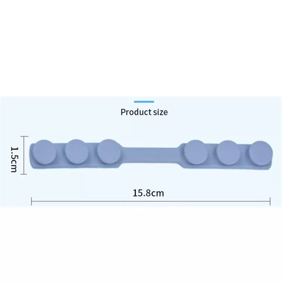 Thumbnail: 16X Extended Silicone Bands Anti-Tightening Strap for Masks to Prevent Ear Pain