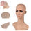 Thumbnail: Rubber Bald Skin Head Unisex Funny Skinhead Dress Fancy Costume Latex Wig Cap AU