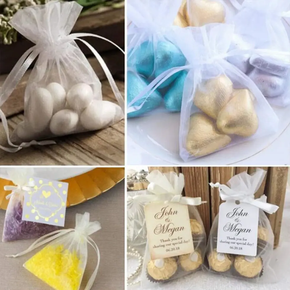 Thumbnail: Organza Gift Bags | Kitchen Storage | Tea Coffee Sugar Canisters