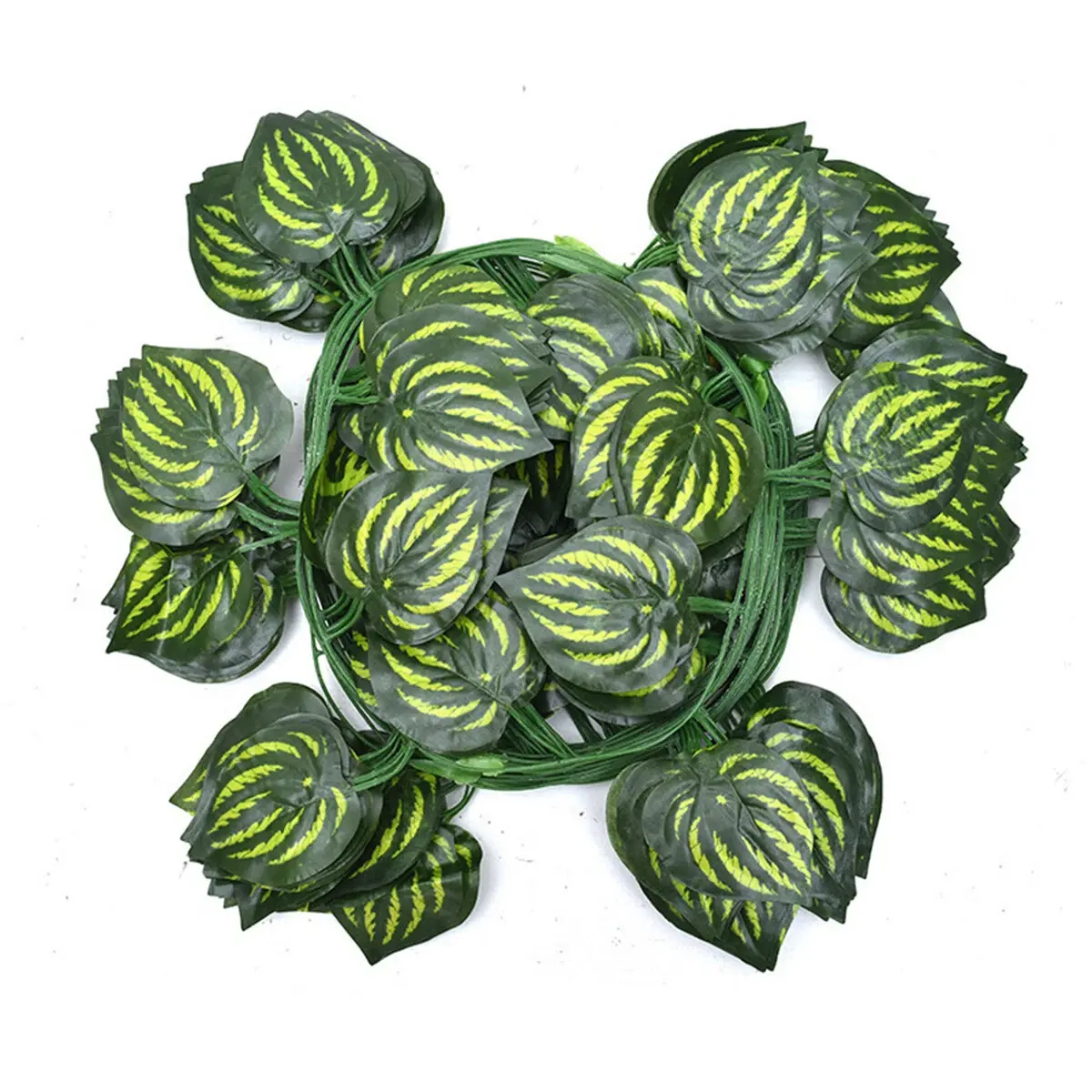 2M Artificial Ivy Vine Fake Foliage Hanging Watermelon Leaves Plant | Artificial Trees | Artificial Plants