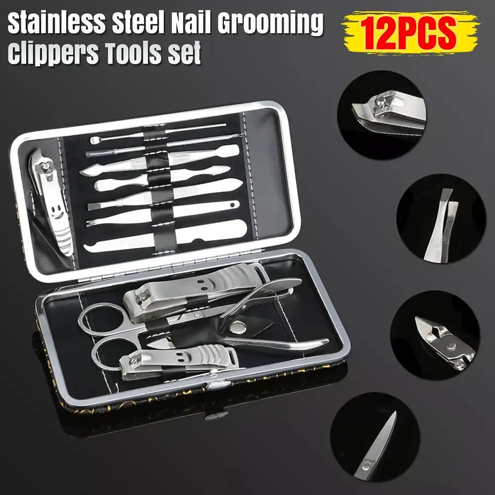 Thumbnail: Stainless Steel Nail Kit Nail Polish | Nail Art | French Nails |