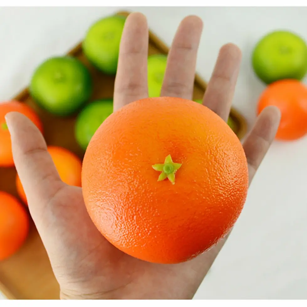 10X Orange Artificial Fruits Props | Wedding Décor | Confetti | Wedding Venues | Wedding Bouquets