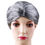 Thumbnail: Grandma Wig Old Lady Woman Grey Silver Granny Mother Dress Up Costume Part AU