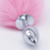 Thumbnail: Pink Faux Fur Anal Plug|Sexy shop near me | Male sexy toys