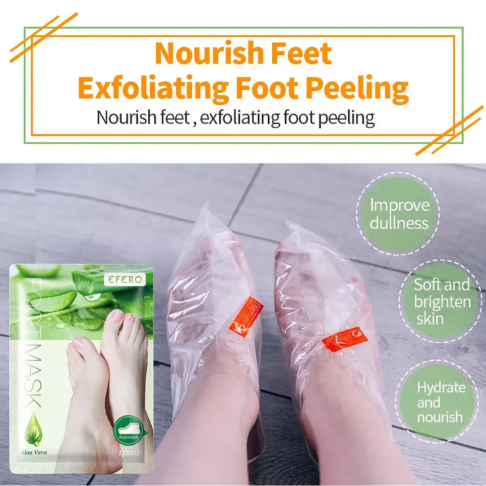 Thumbnail: Milky Foot Peel Exfoliant Nail Polish | Nail Art | French Nails