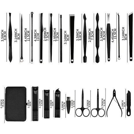 Stainless Steel Nail Kit Nail Polish | Nail Art | French Nails | Nail Clippers