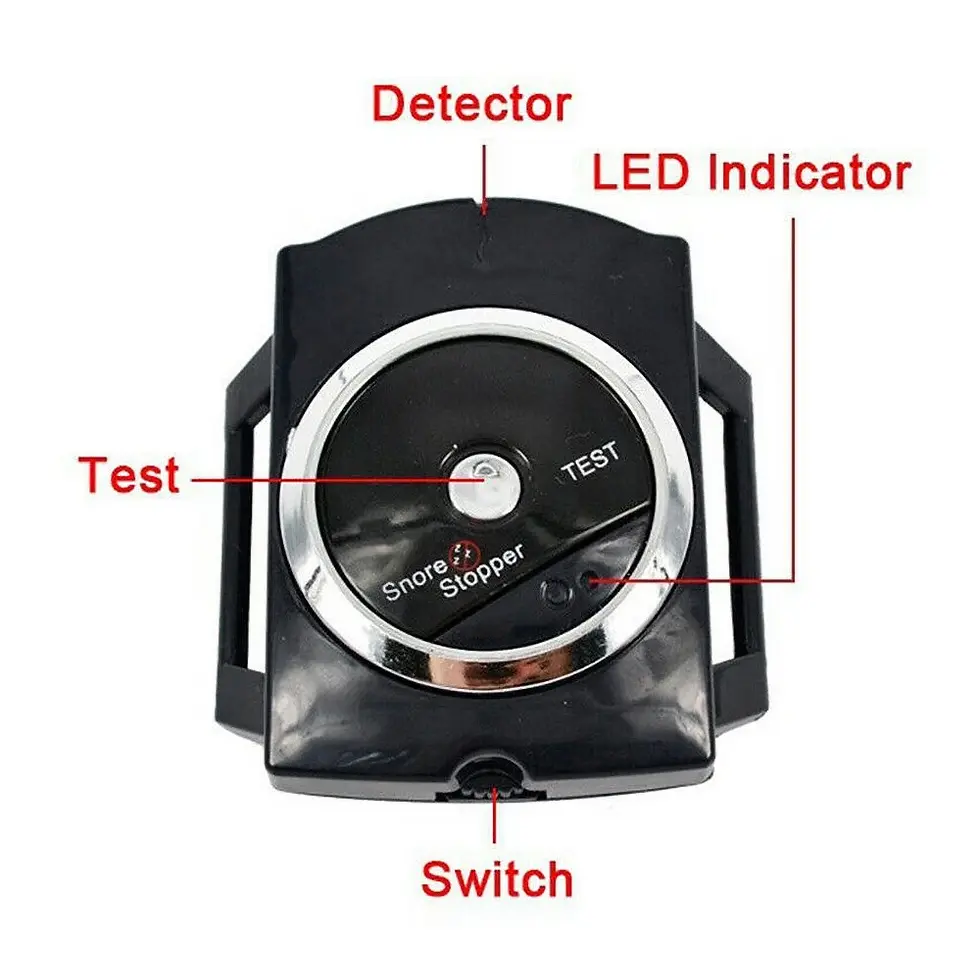 Thumbnail: 1/2Anti-Snoring Wristband Device Sleep Connection AntiSnore BraceletAid-Sleeping