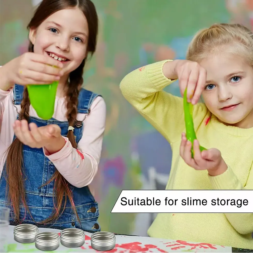 Thumbnail: Aluminum Cosmetic Lip Balm Tin Jars Makeup Bag | Mascara| Jewellery Box