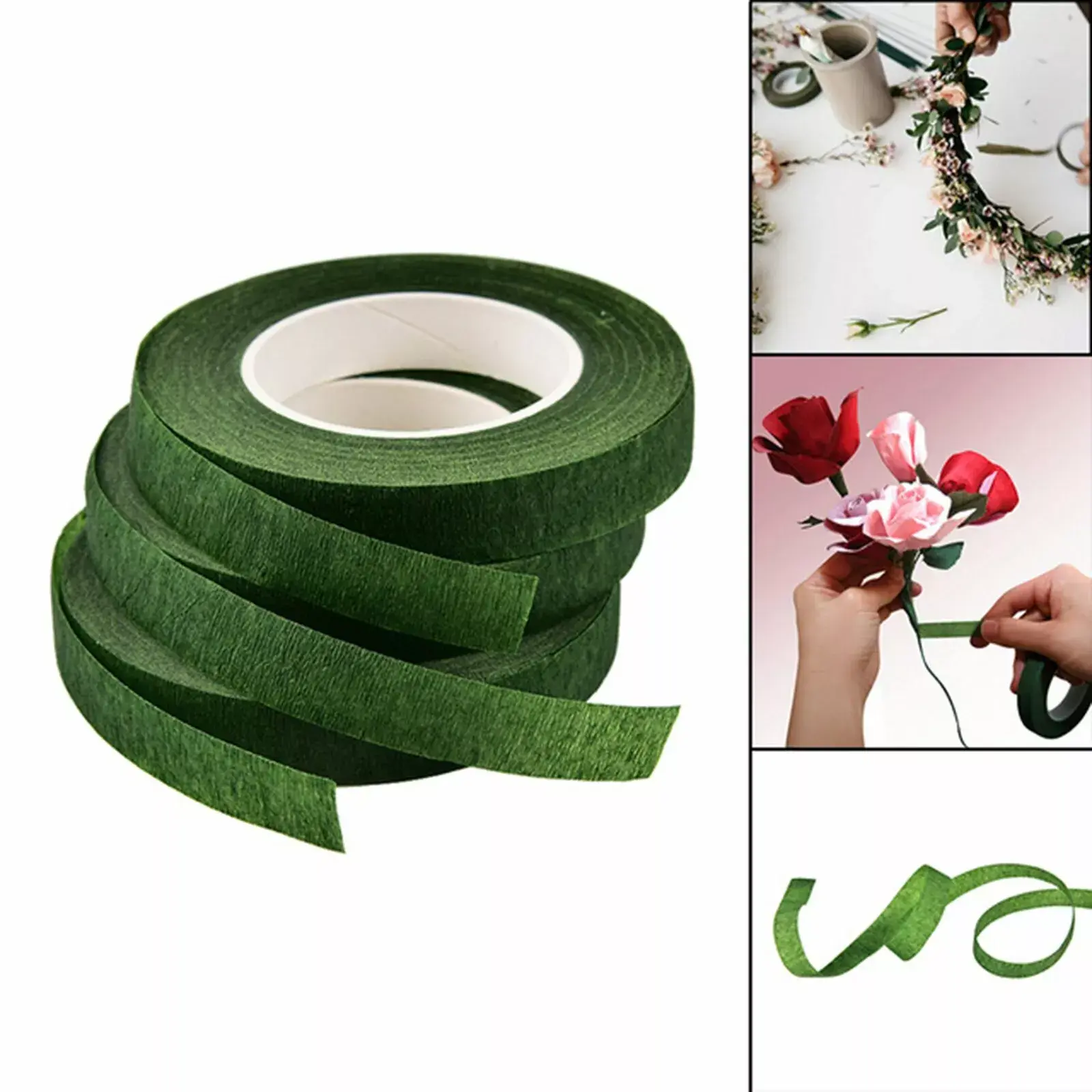 2-10 Rolls Paper Florist Eco Floral Tape | Wedding Décor | Confetti | Wedding Venues | Wedding Bouquets