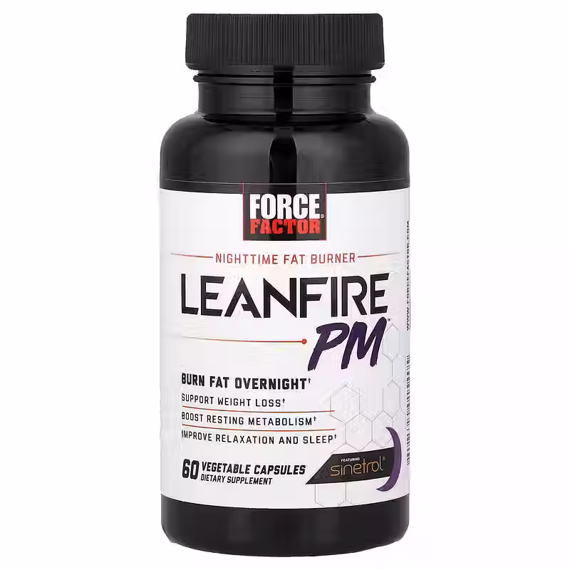Force Factor LeanFire PM Nighttime Fat Burner