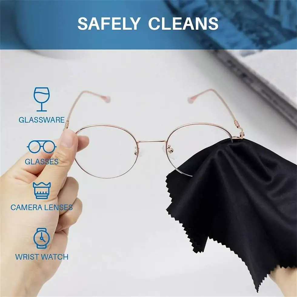 Thumbnail: Microfiber Cleaning Cloth Camera Lens Eye Glasses Phone Screen Jewellery Wipe AU