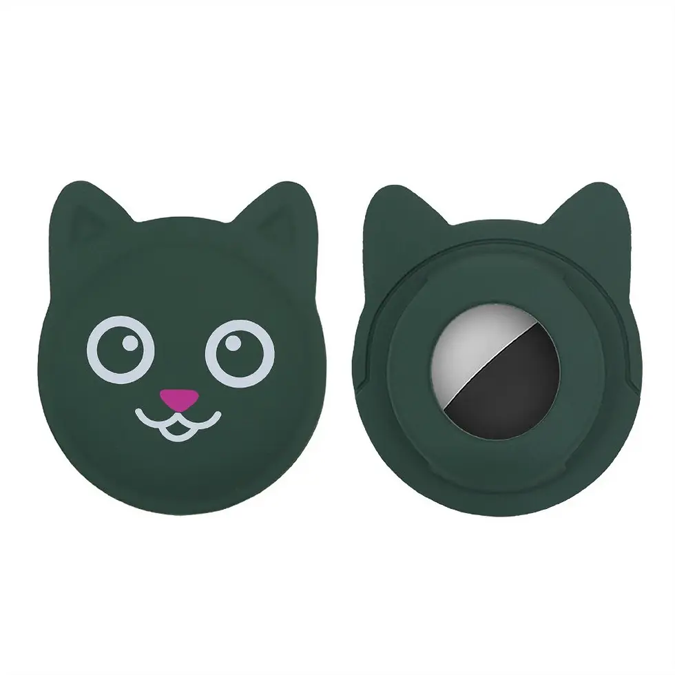Thumbnail: Silicone Pet Protective Case For Apple Airtag Loop GPS Finder Dog Cat Collar Tag