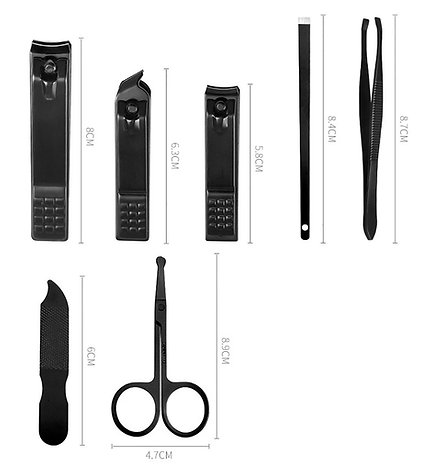 Thumbnail: Stainless Steel Manicure Pedicure Set Tools | Socket Set | Clamps | Tool Kit