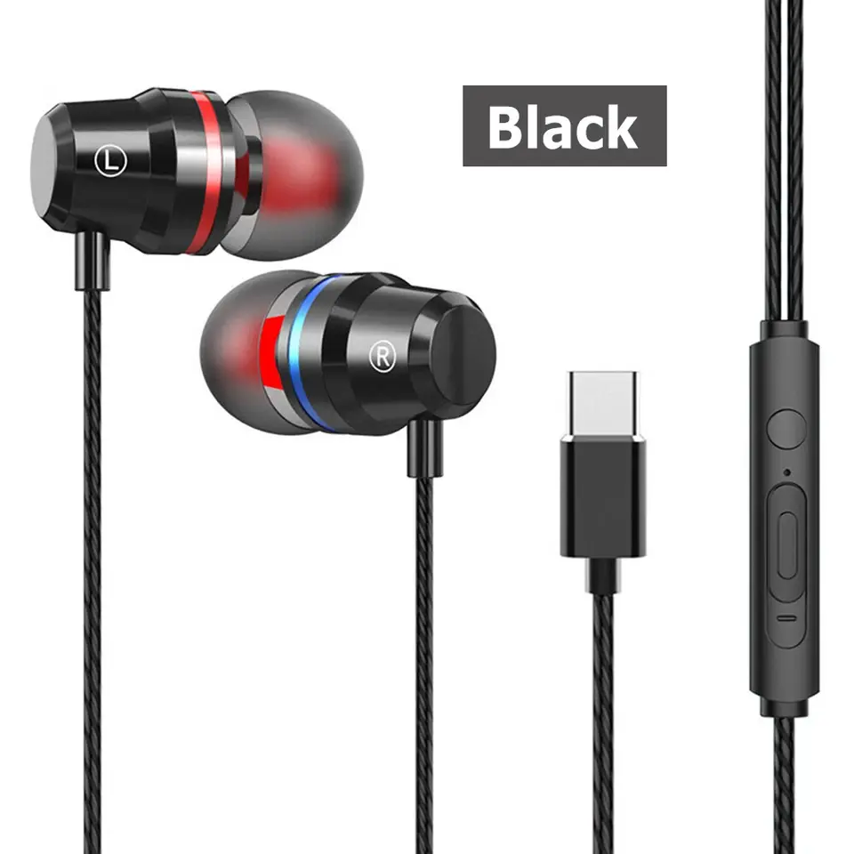 Thumbnail: Type C Wired In Ear Earphones | Audio and Visual equipment | Car Charger