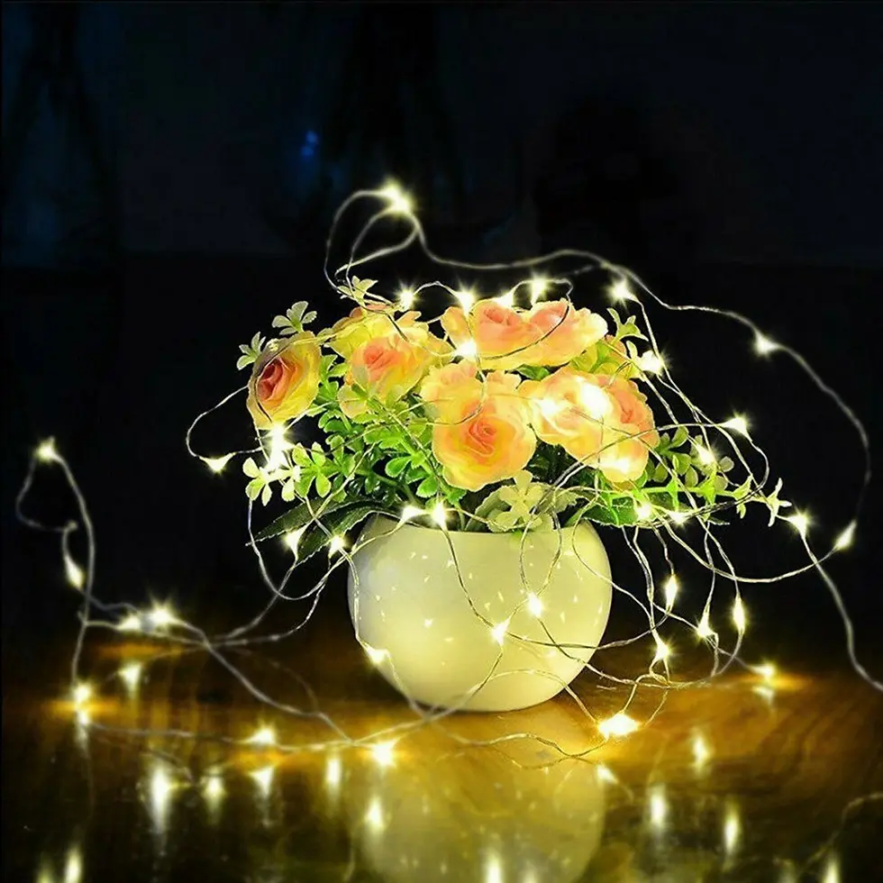 Thumbnail: Battery Powered Copper Silver Wire String Party Bags | Hens Parties