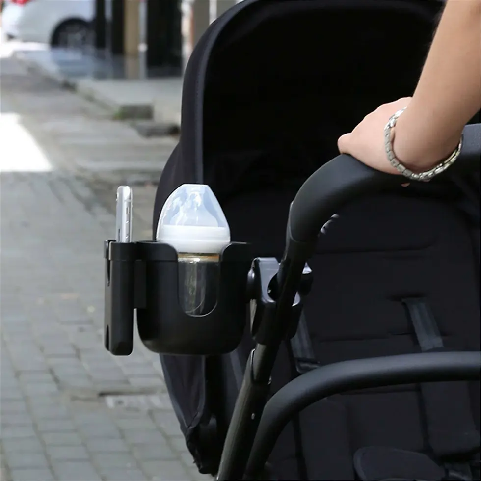 Thumbnail: Baby Stroller Cup & Phone Holder Baby Monitor | Travel Pram | Baby Car Seat