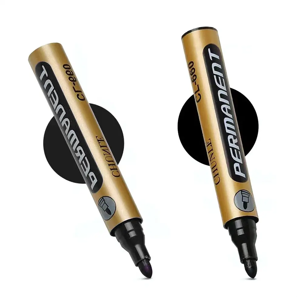 Thumbnail: Black Permanent Marker Pens Set | Desk Organizers | Laptop Backpack