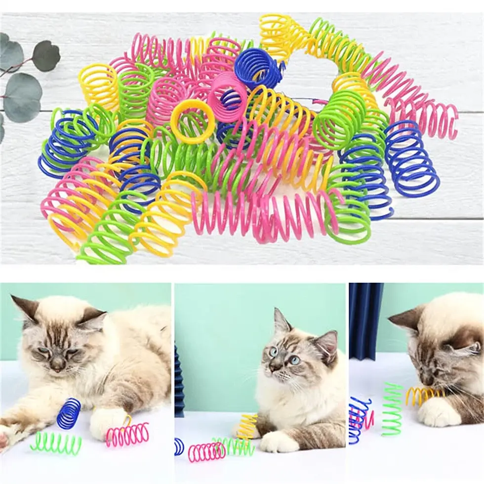 Thumbnail: Spring Bouncy Teasing Toy for Cats Pet Products | Dog Clippers