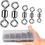 Thumbnail: Ball Bearing Swivel Hooks Box | Tools | Socket Set | Clamps | Tool Kit