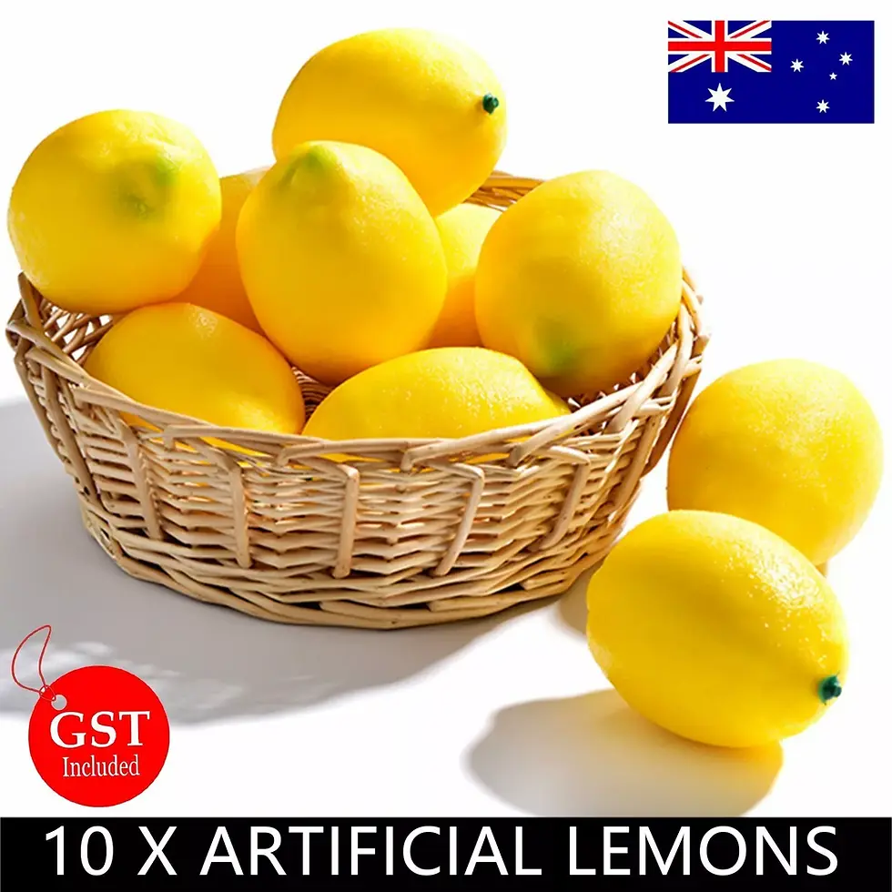 Thumbnail: Artificial Fake Lemon Decor | Homeware Décor | Dining Chair Cover | Dining set