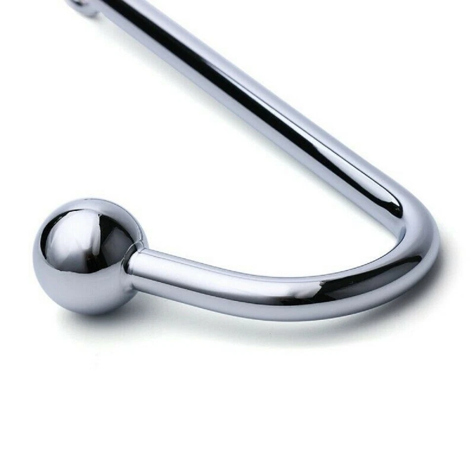 Thumbnail: Steel Anal Hook w/ Ball Toy|Sexy shop near me | Male sexy toys