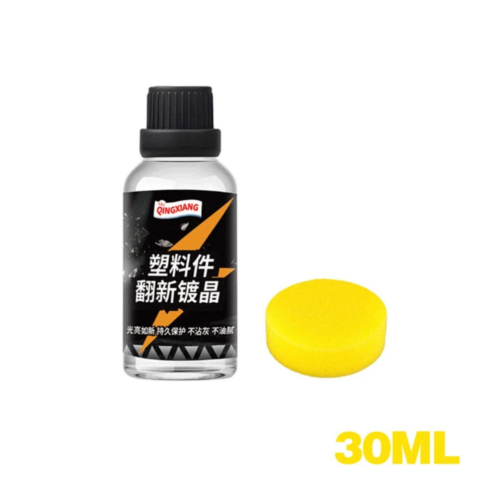 Thumbnail: Car Plastic Restorer Back To Black Gloss Cleaner Polish Repair Coating Renovator
