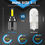Thumbnail: 10pcs Canbus T10 LED 7020 SMD White Car Side Wedge Light Globe Bulbs 194 168 W5W