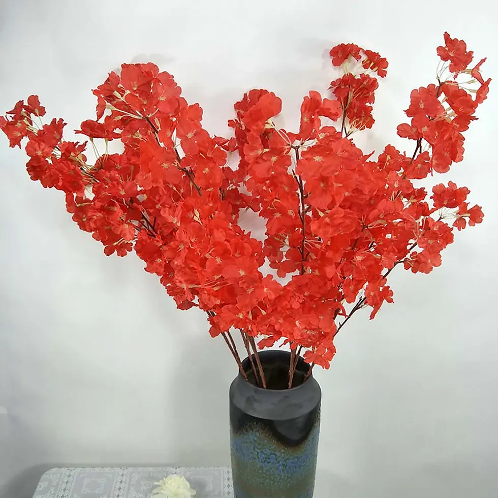 1/5/10X Artificial Flower Flowers Cherry Blossoms | Artificial Trees | Artificial Plants