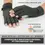 Thumbnail: UP5pairs Arthritis Gloves Compression Joint Finger Hand Wrist Support Brace